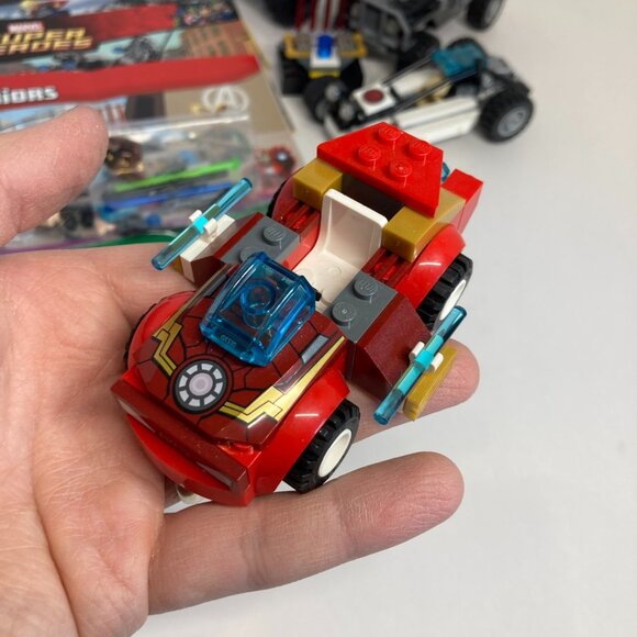 Lego Marvel Super Heroes Mixed Vehicles Lot No Minifigures 76029 76030 76050 - Picture 3 of 10